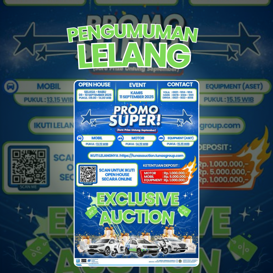 Pengumuman Lelang Aset Tetap PT Jamkrindo
